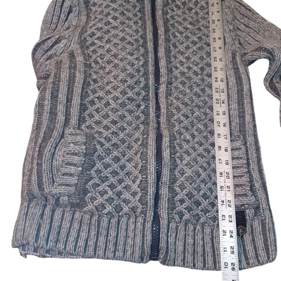 Jeel Sweater/Jacket Lined with Sherpa with hood (4929) - Picture 9 of 10